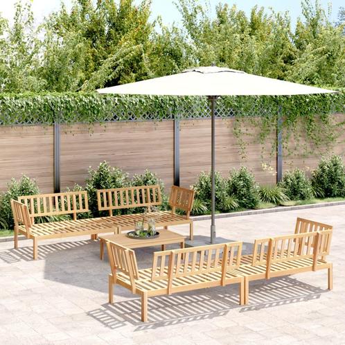 vidaXL 5-delige Loungeset pallet massief acaciahout, Tuin en Terras, Tuinsets en Loungesets, Loungeset, Nieuw, Hardhout, Verzenden