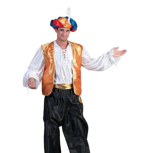 Goud 1001 nacht vest - 1001 nacht kleding, Kleding | Heren, Carnavalskleding en Feestkleding, Ophalen of Verzenden