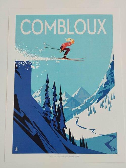 Monsieur Z - Combloux - Les Alpes 2022 - 2020s, Antiek en Kunst, Kunst | Tekeningen en Foto's