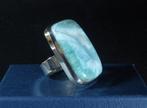 Larimar -- Ring met zilver- 28.9 g