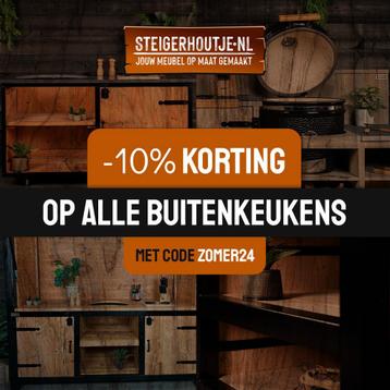 Tijdelijk 10% Zomer korting op alle buitenkeukens!