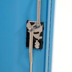 Gebruikte Materiaalkasten 2 deuren (cilindersluiting), Huis en Inrichting, Kasten | Lockerkasten, Ophalen of Verzenden, Gebruikt