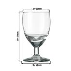 GGM Gastro | (6 stuks) Shotglas - GILDE - 60 ml | SCGGIW6 |, Huis en Inrichting, Keuken | Servies, Verzenden, Nieuw, Effen, Glas of Glazen