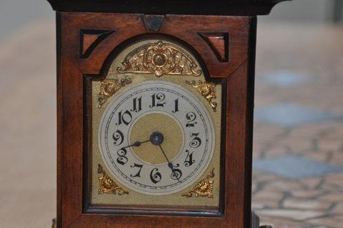 Tafelklok - Junghans Bauhaus - Beuken - 1850-1900 -, Antiek en Kunst, Antiek | Klokken