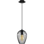 EGLO Newtown Hanglamp - E27 - Ø 16 cm - Zwart, Ophalen of Verzenden, Zo goed als nieuw