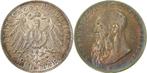 2 Mark Kaiserreich Georg Ii Sachsen-mein Georg Ii, Postzegels en Munten, Munten | Europa | Niet-Euromunten, Verzenden