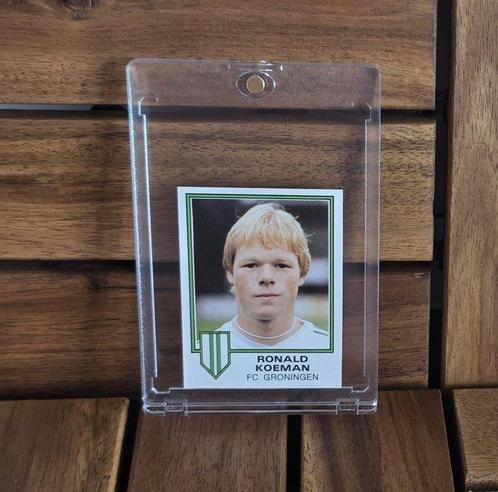 Panini - Voetbal 81/82 - Ronald Koeman Rookie sticker + 2nd, Verzamelen, Stickers