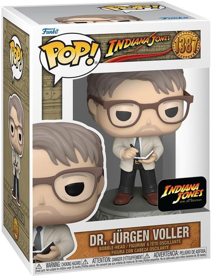 Funko Pop! - Indiana Jones Dr. Jurgen Voller #1387 | Funko -, Verzamelen, Poppetjes en Figuurtjes, Nieuw, Verzenden