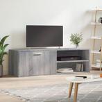 vidaXL Tv-meubel 120x34x37 cm bewerkt hout grijs sonoma, Huis en Inrichting, Verzenden, Nieuw, Overige houtsoorten