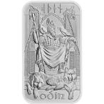 1 oz Royal Mint Odin zilverbaar, Verzenden, Zilver