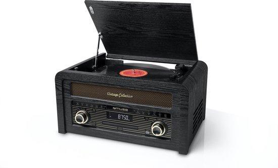 Muse MT-115 W - Muziekcenter met Bluetooth, radio, platen-, Audio, Tv en Foto, Platenspelers, Verzenden