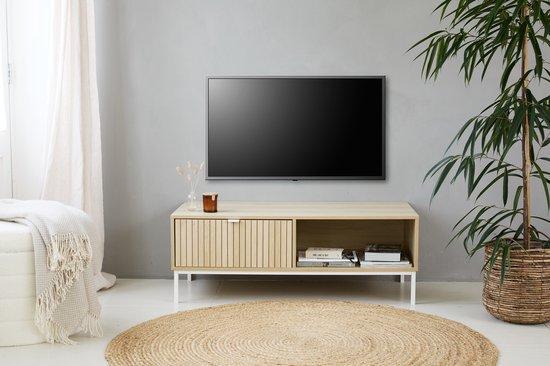 2dekans | Lifa Living TV meubel Sorrento - MDF/metaal -, Huis en Inrichting, Kasten | Televisiemeubels, Zo goed als nieuw, Ophalen of Verzenden