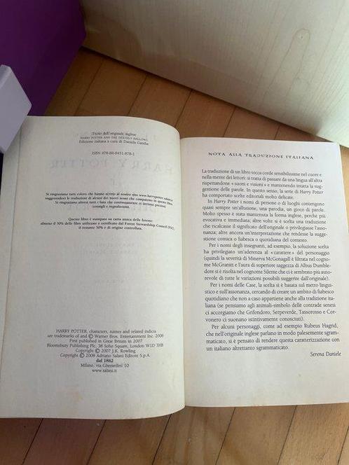 J.K Rowling - Harry Potter e i doni della morte -Harry, Antiek en Kunst, Antiek | Boeken en Bijbels