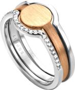 Esprit ESRG003012 Fuse ring - Zilver roségoudverguld -, Sieraden, Tassen en Uiterlijk, Ringen, Verzenden, Nieuw