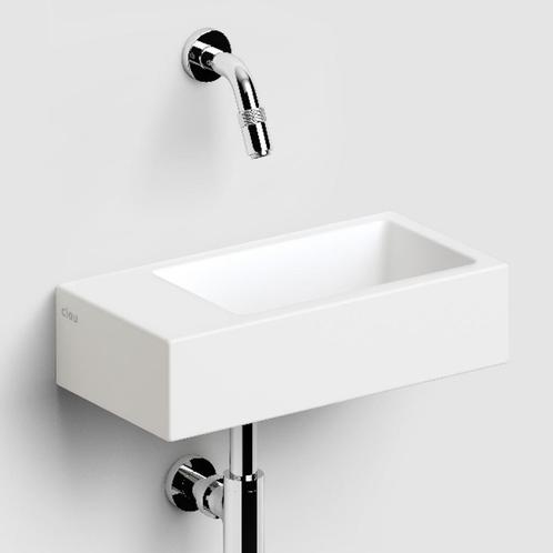 Clou Flush Fontein Met Voorbewerkt Kraangat Links Met, Doe-het-zelf en Verbouw, Sanitair, Overige typen, Nieuw, Ophalen of Verzenden