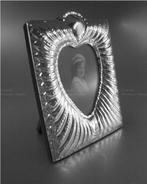 Fotolijst - Fotolijst met vlammenhart, met de hand gemaakt, Antiek en Kunst, Antiek | Goud en Zilver