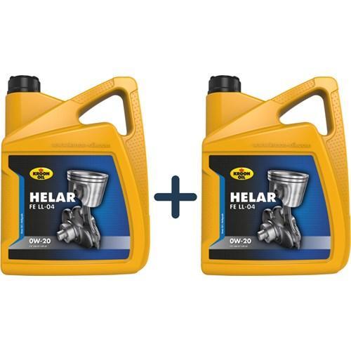 Kroon Olie Aanbieding: 2 X Helar Fe 0W20 Ll-04 5L, Auto diversen, Onderhoudsmiddelen, Verzenden