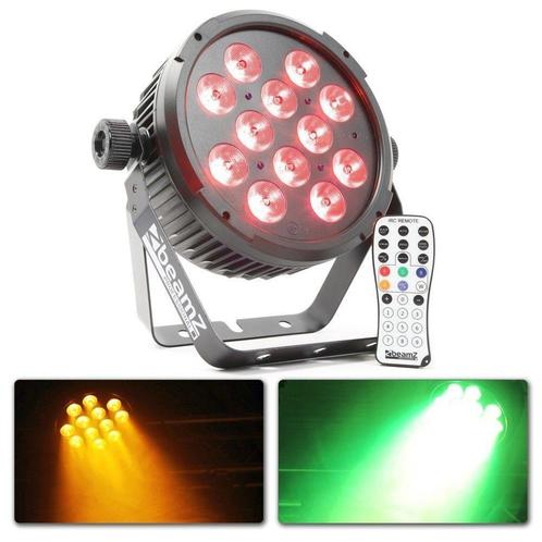 BeamZ BT310 FlatPAR 12x 6W DMX met afstandsbediening, Muziek en Instrumenten, Licht en Laser, Nieuw, Verzenden