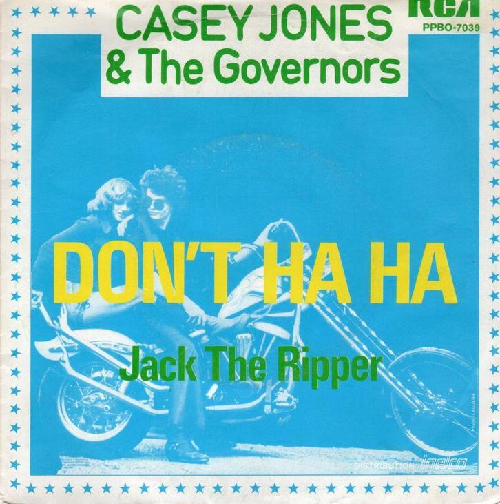 Casey Jones - Dont ha ha + Jack the ripper (Vinylsingle..., Cd's en Dvd's, Vinyl Singles