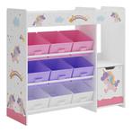 Kinderkast Søndreland open kast 80x90x29,5 cm eenhoornmotief, Kinderen en Baby's, Verzenden, Nieuw