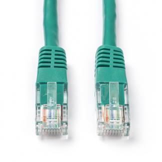 Netwerkkabel | Cat5e U/UTP | 25 meter (Groen), Computers en Software, Pc- en Netwerkkabels, Nieuw, Verzenden