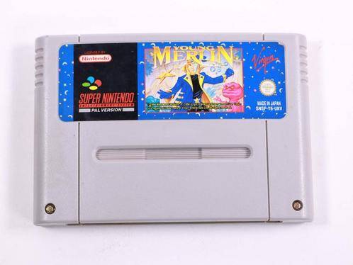 SNES - Young Merlin, Spelcomputers en Games, Games | Nintendo Super NES, Ophalen of Verzenden