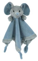 Petit Villain Olifant Blauw Knuffeldoekje, Verzenden, Nieuw