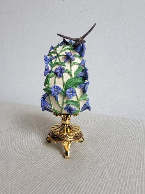 Fabergé ei - Magnifique œuf de collection signé House of, Antiek en Kunst, Curiosa en Brocante