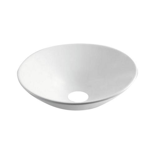 Opbouw Waskom VM Go Juno 42.5x42.5x16.5 cm Porselein Wit, Doe-het-zelf en Verbouw, Sanitair, Overige typen, Nieuw, Ophalen of Verzenden