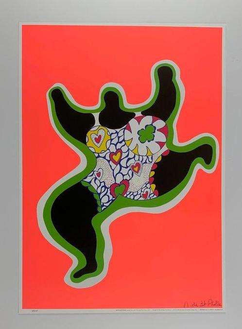 Niki De Saint-Phalle (1903-2002) - Leaping Nana, 1970, Antiek en Kunst, Antiek | Overige Antiek