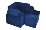 Foam blokken - soft play - ITAKA - 9 delig - marineblauw, Kinderen en Baby's, Ophalen of Verzenden, Nieuw