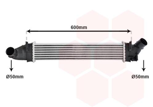 INTERCOOLER VOOR DACIA LOGAN SD 2004-2009 6001548727, Auto-onderdelen, Airco en Verwarming, Nieuw, Ophalen of Verzenden