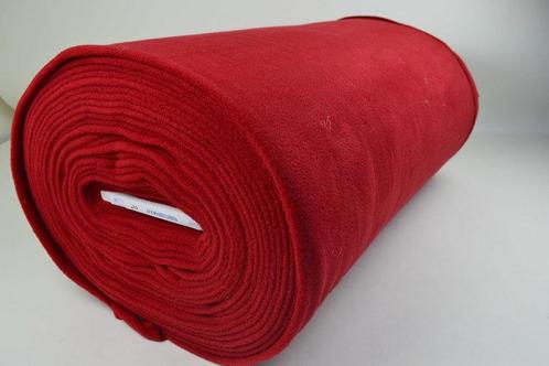 Polar Fleece Rood, Hobby en Vrije tijd, Stoffen en Lappen, Verzenden