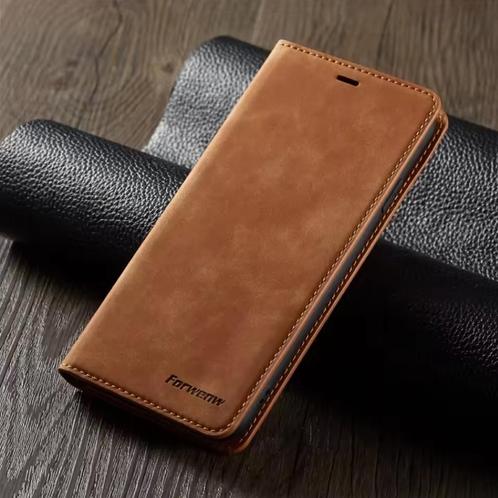 iPhone 16 Wallet Flip Case - Portefeuille Cover PU Leer, Telecommunicatie, Mobiele telefoons | Hoesjes en Frontjes | Apple iPhone