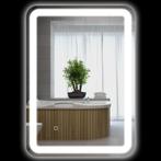 TRUUSK Badkamerspiegel LED 50 X 70 Cm Met 3 Lichtkleuren En, Huis en Inrichting, Woonaccessoires | Spiegels, Verzenden, Nieuw