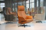 Senza SZ-145 De Toekomst relaxfauteuil leer zonder voetklep, Huis en Inrichting, Fauteuils, Ophalen of Verzenden, Nieuw, Made in Holland