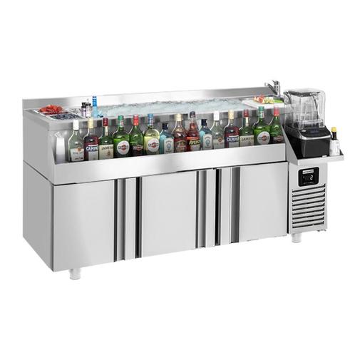 GGM Gastro | Bar & Dranken koelwerkbank - 1600x600mm - 235 |, Zakelijke goederen, Horeca | Meubilair en Inrichting, Verzenden