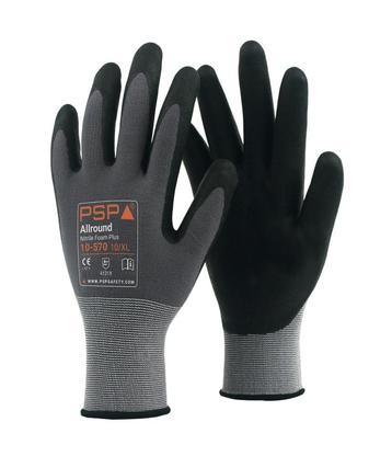 Werkhandschoenen PSP 10-570 Allround Nitrile Foam Plus beschikbaar voor biedingen