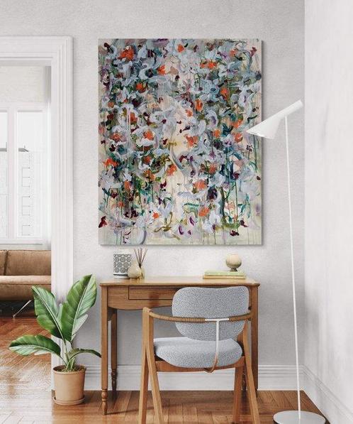 Romi Gianna - Dance of the Orchids - XXL, Antiek en Kunst, Kunst | Schilderijen | Modern