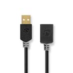 USB verlengkabel | 3 meter | USB 2.0, Computers en Software, Pc- en Netwerkkabels, Verzenden, Nieuw