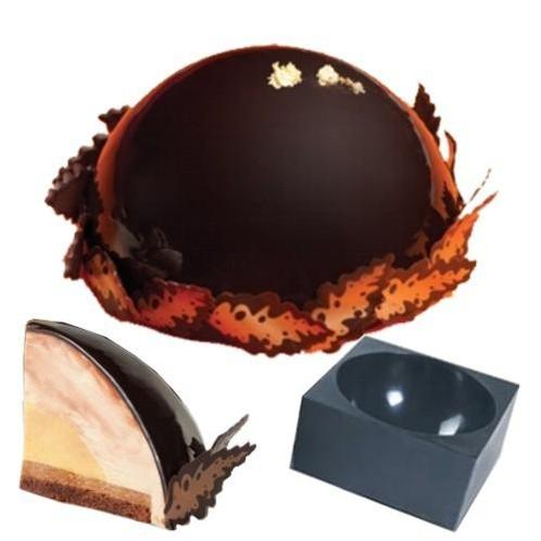 Pavoni Siliconen Vorm Bol Ø180x90mm, Hobby en Vrije tijd, Taarten en Cupcakes maken, Nieuw, Verzenden