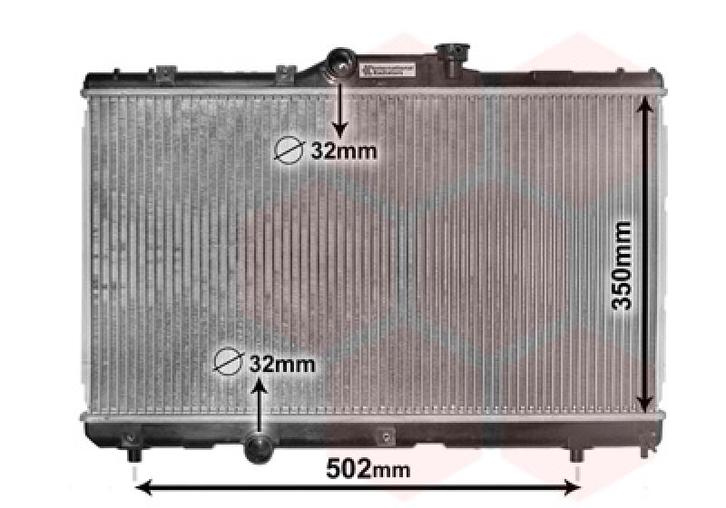 RADIATOR VOOR TOYOTA COROLLA AE100 1992-1997 1640016490, Auto-onderdelen, Airco en Verwarming, Nieuw, Ophalen of Verzenden