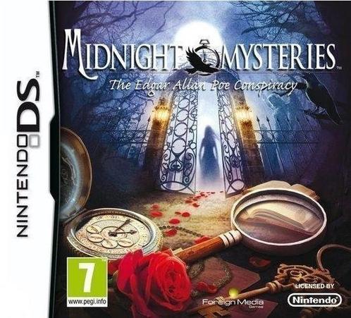 Midnight Mysteries The Edgar Allan Poe Conspiracy (Ninten..., Spelcomputers en Games, Games | Nintendo DS, Gebruikt, Vanaf 3 jaar