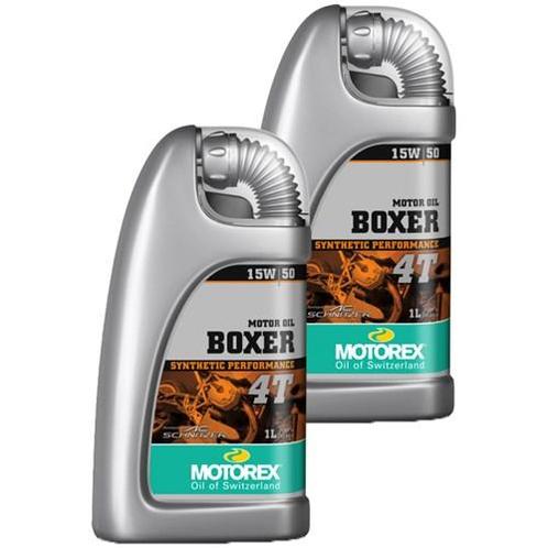 Motorex Aanbieding: 2 X Boxer 4T 15W50 1L, Auto diversen, Onderhoudsmiddelen, Verzenden