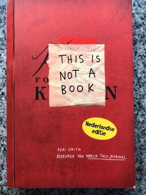 This is not a book (Keri Smith), Boeken, Hobby en Vrije tijd, Overige onderwerpen, Gelezen, Verzenden