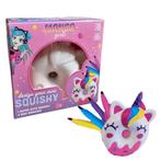 Manga Kleur je eigen Squishy Donut Unicorn, Ophalen of Verzenden, Nieuw, Knutselwerk