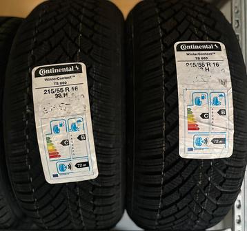 2x215-55-16 Continental winter NIEUW DEMO 215 55 16 beschikbaar voor biedingen