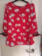 leuke rode lenteblouse van COMMA maat 44 3/4 mouwen, Kleding | Dames, Blouses en Tunieken, Maat 42/44 (L), COMMA, Ophalen of Verzenden