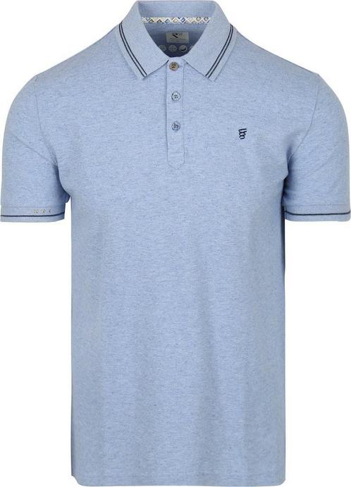 R2 Amsterdam Polo Soft Solid Light Blue maat M Heren, Kleding | Heren, Polo's, Nieuw, Maat 48/50 (M), Verzenden