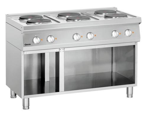 Bartscher Elektrisch Fornuis 700, B1200, 6-pits, OO | 15,6 k, Zakelijke goederen, Horeca | Keukenapparatuur, Nieuw in verpakking